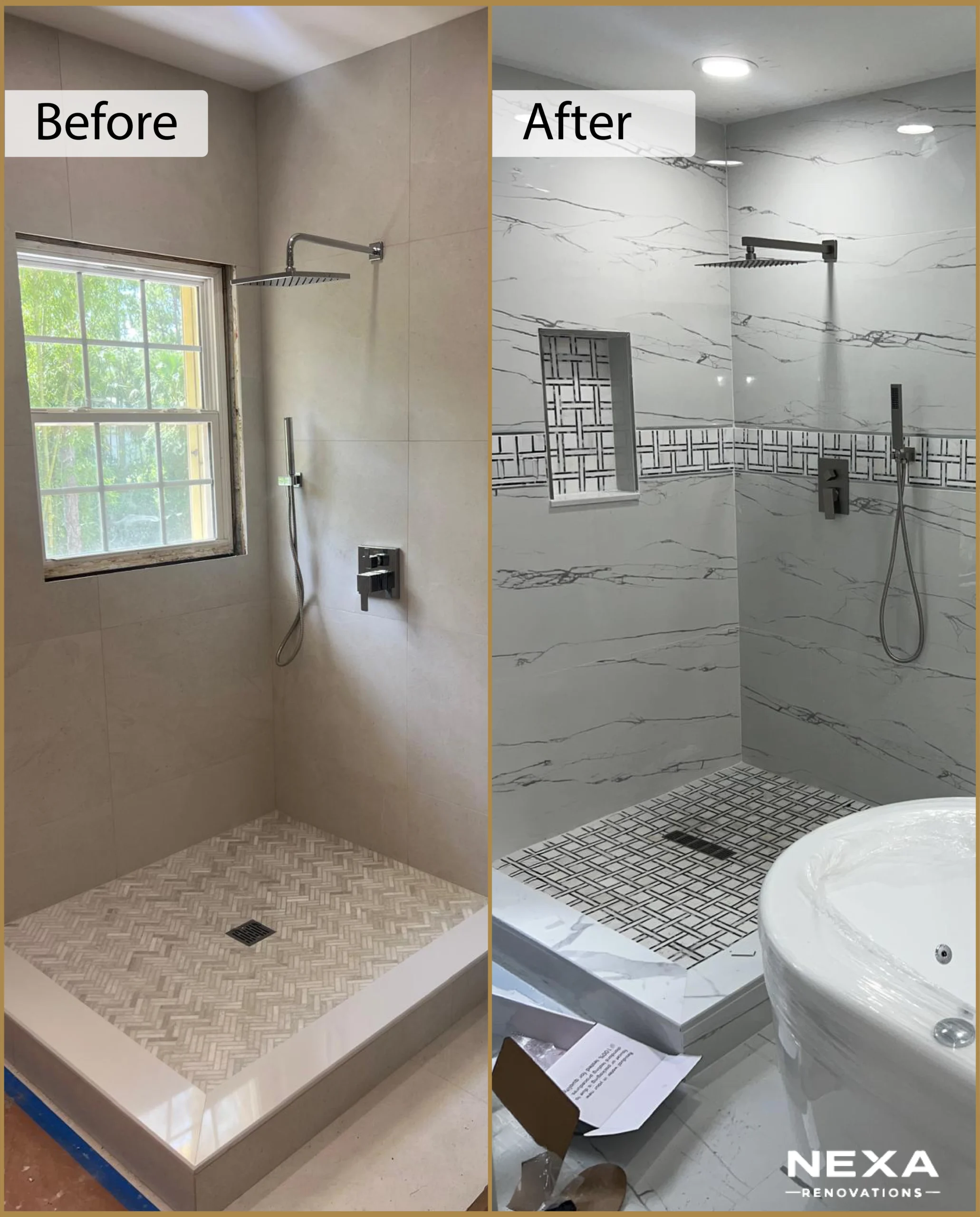 NEXA renovation project — after