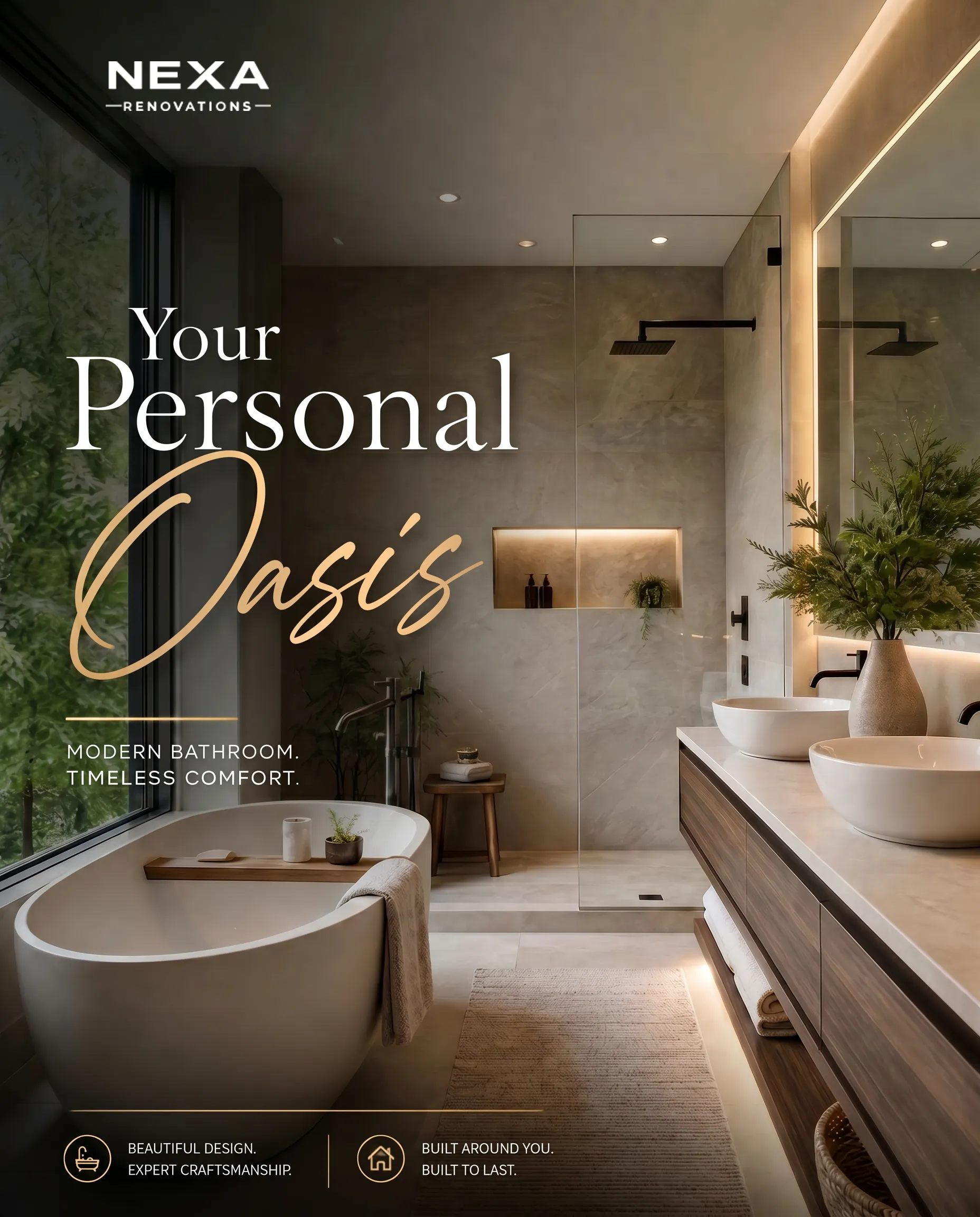NEXA luxury bathroom renovation